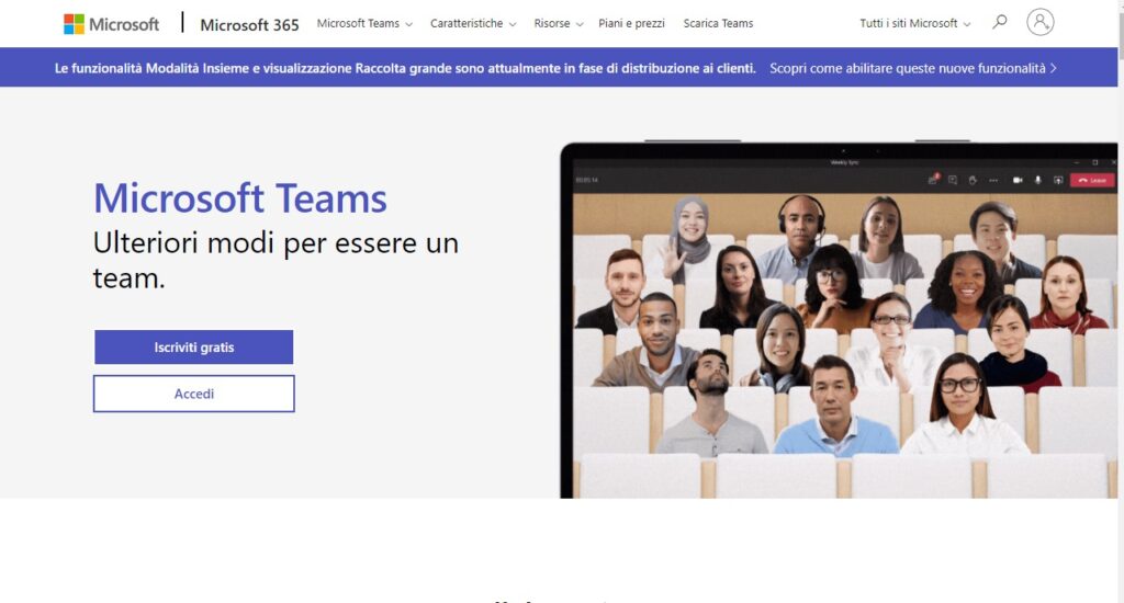 Organizzare Webinar Microsoft Teams